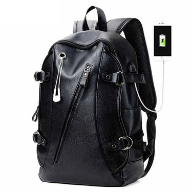 Mochilas Cuero Sintetico Hombre